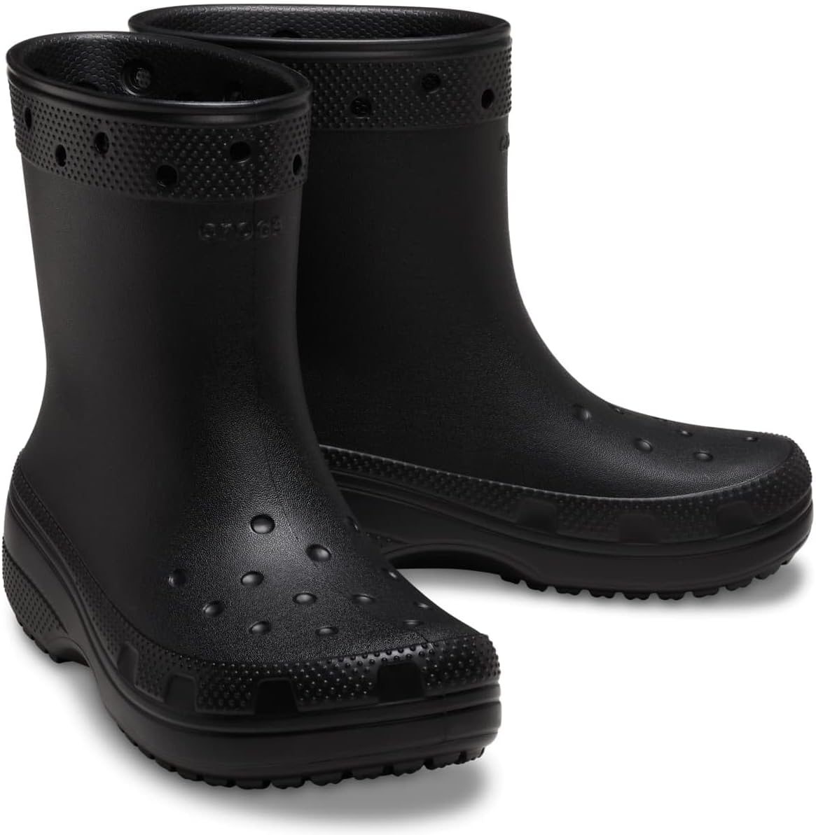 Унисекс резиновые сапоги Crocs Classic, черный — фото 2