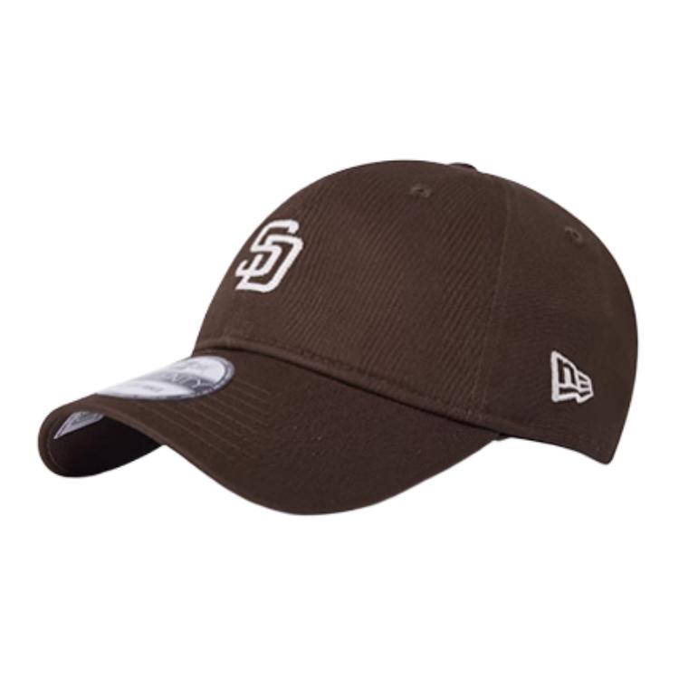 

New Era Хлопковая бейсболка унисекс тёмно-коричневая, Dark Brown
