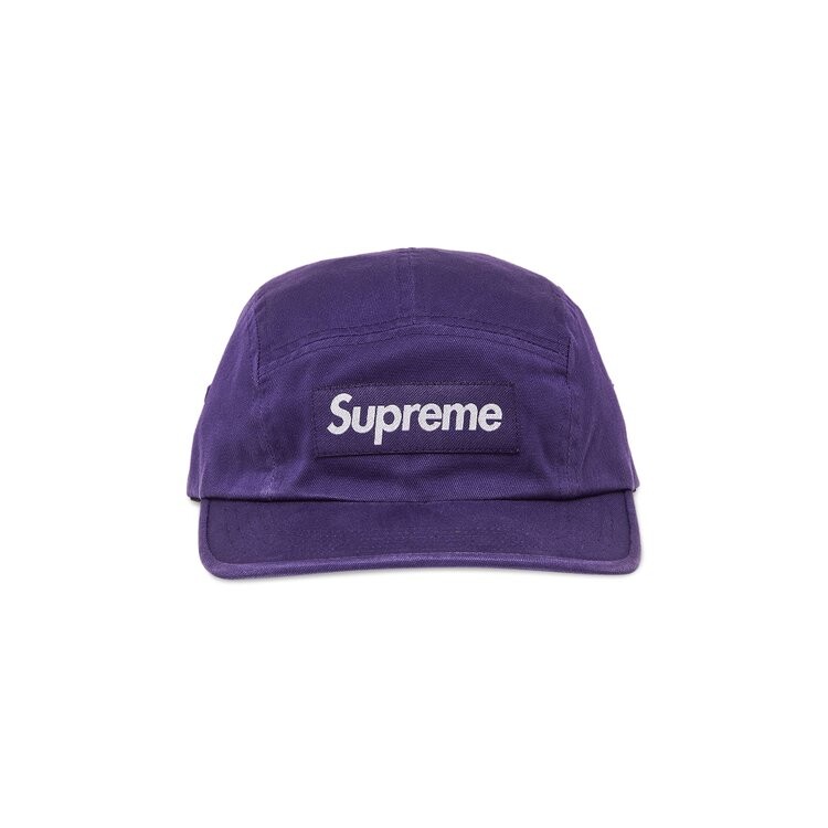 

Бейсболка Supreme Washed Chino Twill Camp Cap, фиолетовый