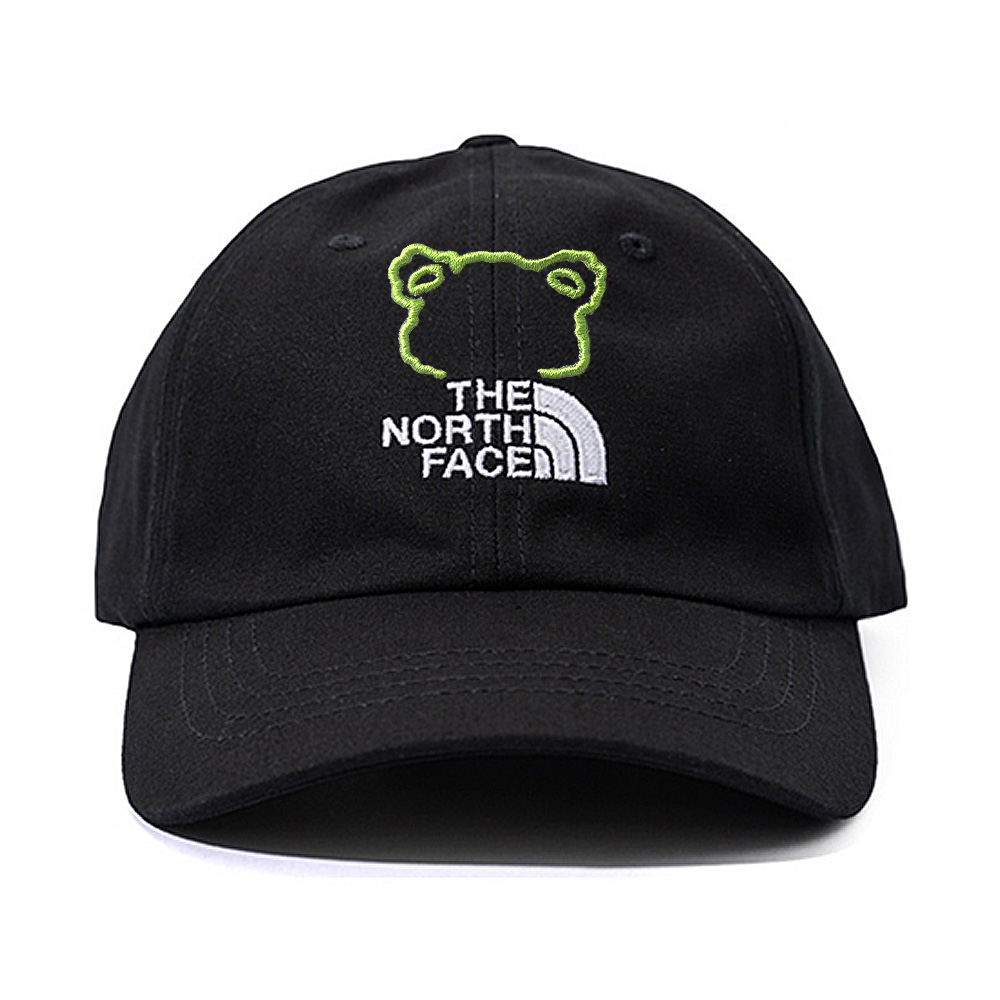 

Хлопковая бейсболка унисекс черная THE NORTH FACE