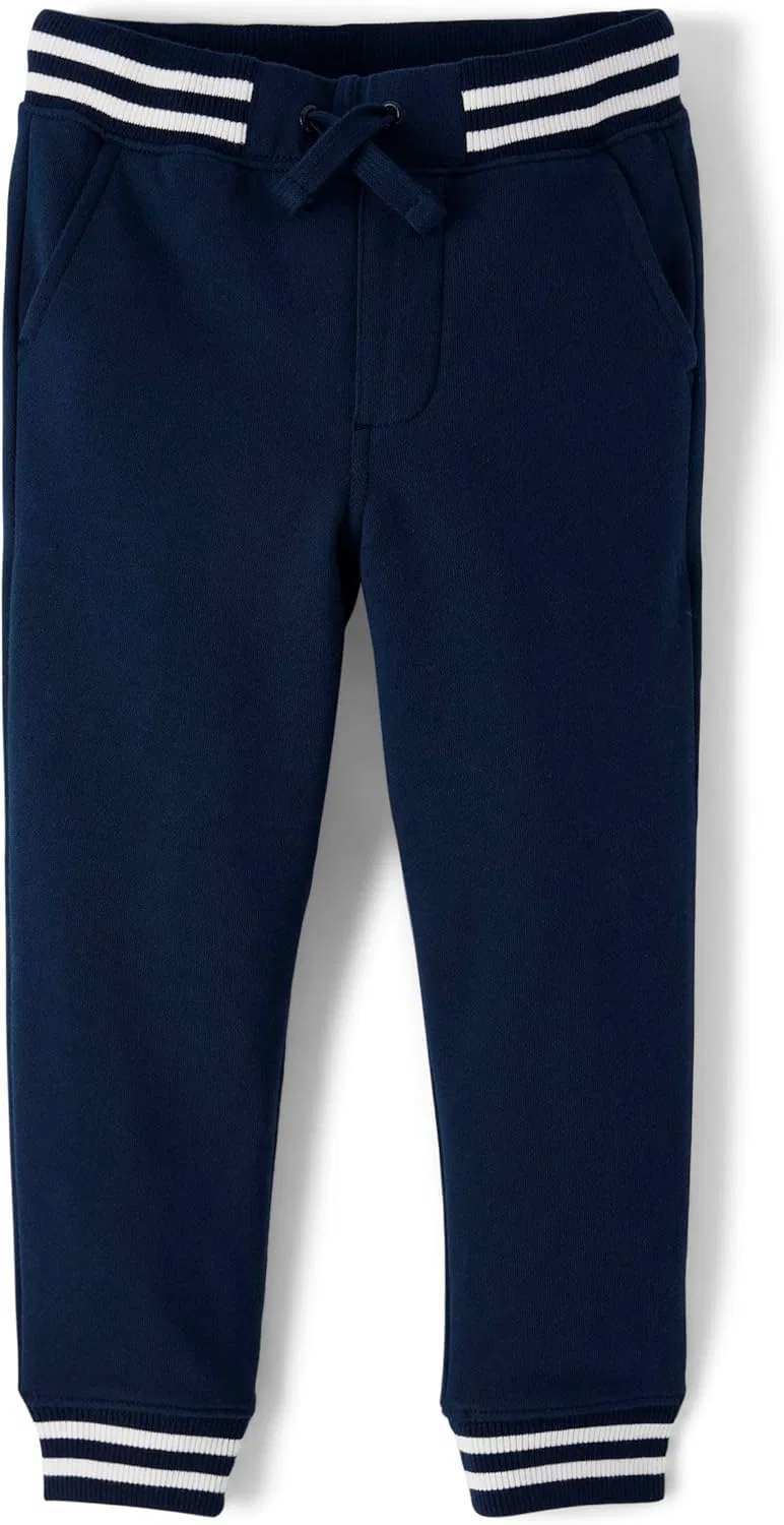 Детские флисовые спортивные штаны Gymboree для мальчиков и малышей, Striped Tidal