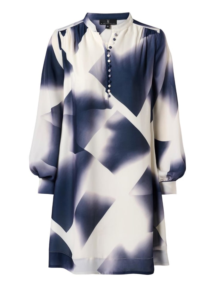 

Платье до колена Mart Visser, цвет denzel kleid mit print marineblau/weiß