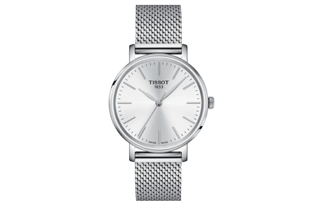 

TISSOT Часы Quartz Movement Women's Watch 34mm Silver Dial Stainless Steel Case Stainless Steel Watchband T143.210.11.011.00, Silver Dial