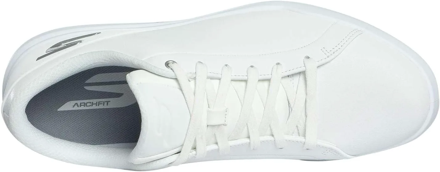 Мужские гольф-кроссовки Skechers Drive 6 с арочной поддержкой, из кожи, свободная посадка, без шипов — фото 3