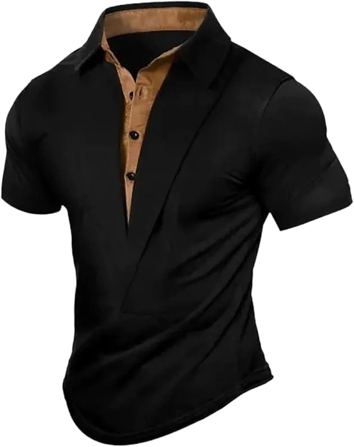 

Мужская поло с коротким рукавом Casual Basic