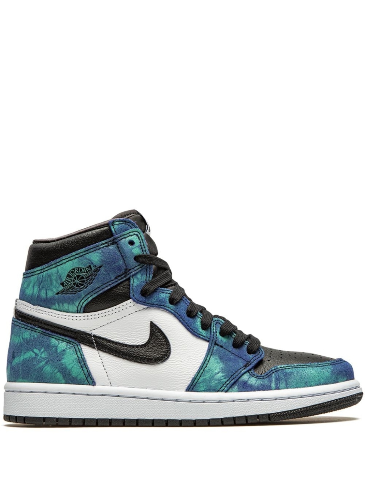 

Кроссовки Air 1 High Tie-Dye Jordan, синий