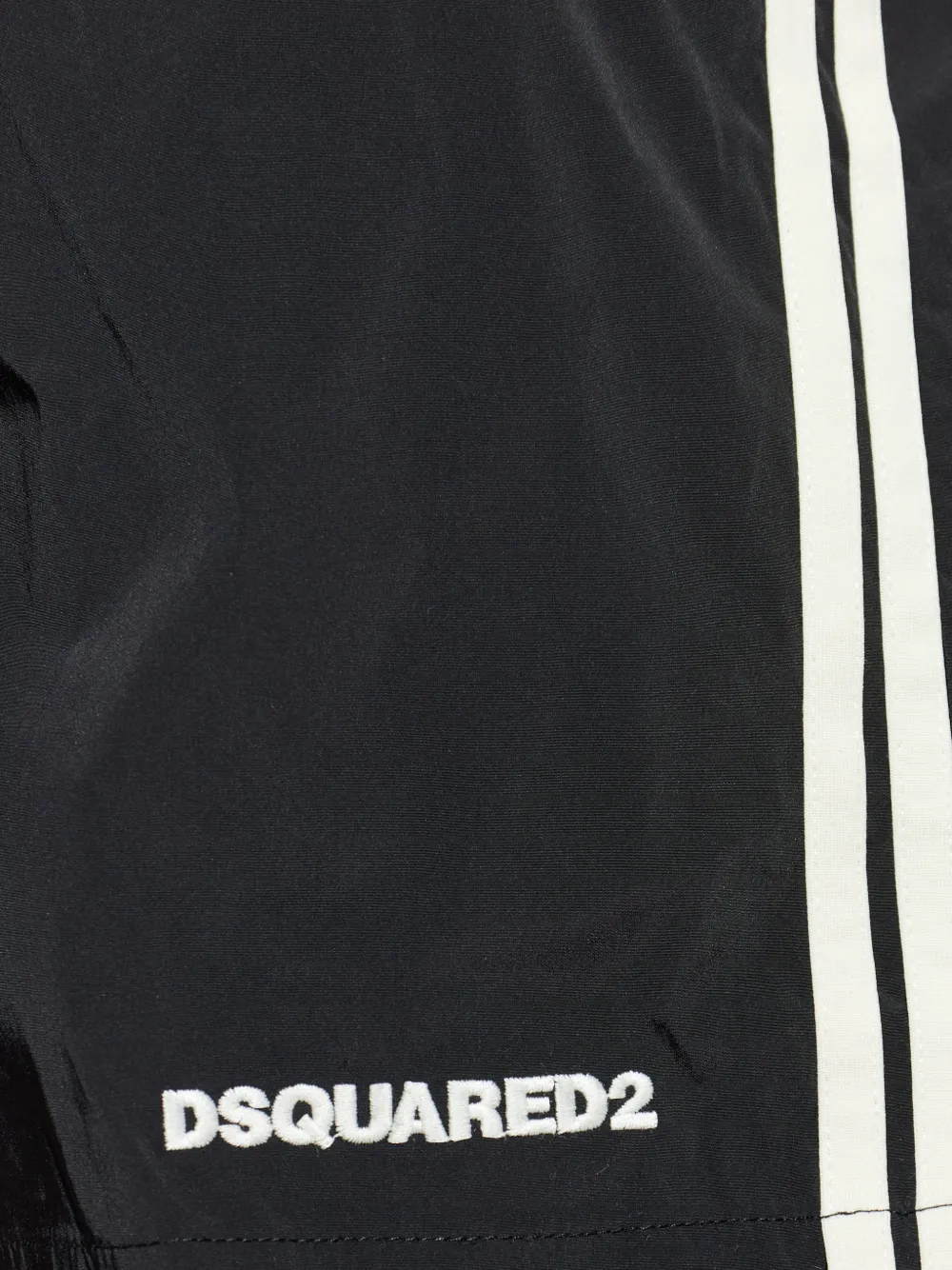 Плавательные шорты в полоску Dsquared2, черный — фото 4