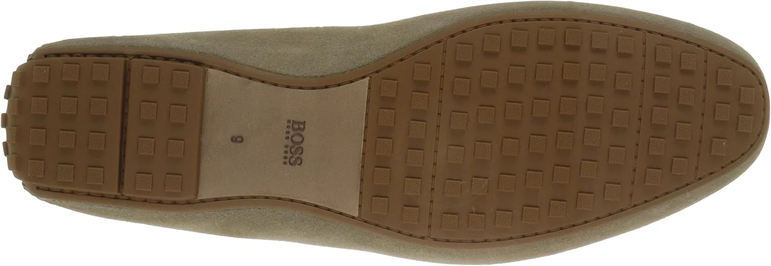 Кроссовки модные BOSS Black Relam Slip On Loafer, бежевый — фото 4