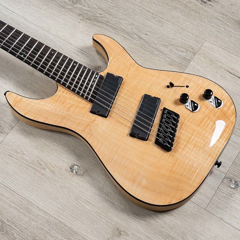 

Электрогитара Schecter C-7 Multiscale SLS Elite 7-String Guitar Flamed Maple Top Gloss Natural