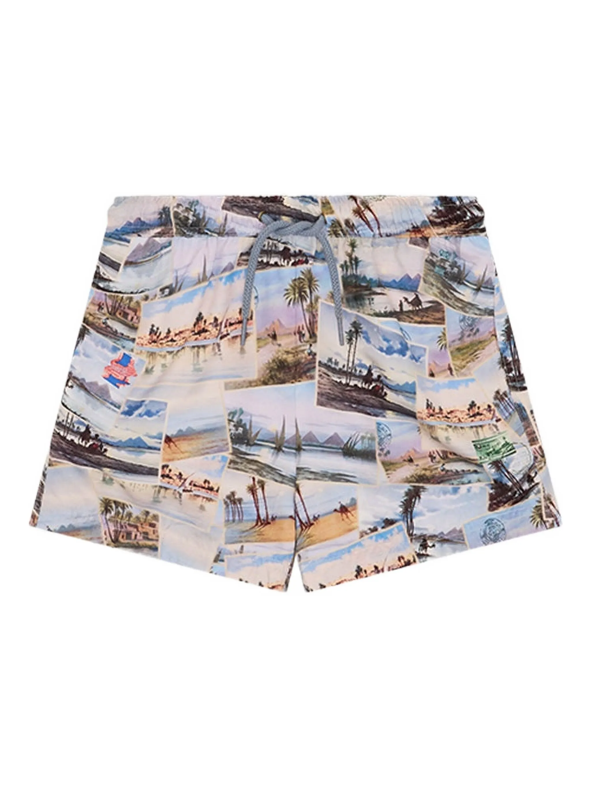 

Плавки-шорты с принтом Camilla Kids, белый