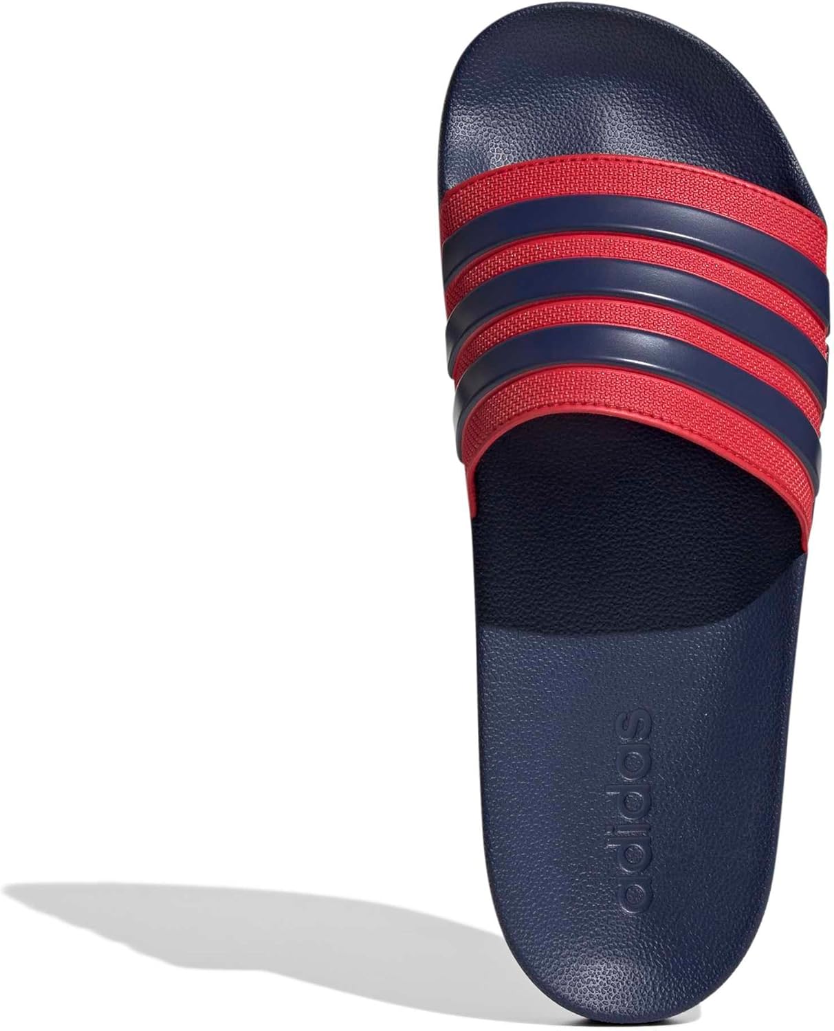 Сланцы для душа adidas Adilette для взрослых унисекс, темно-синий/алый — фото 2