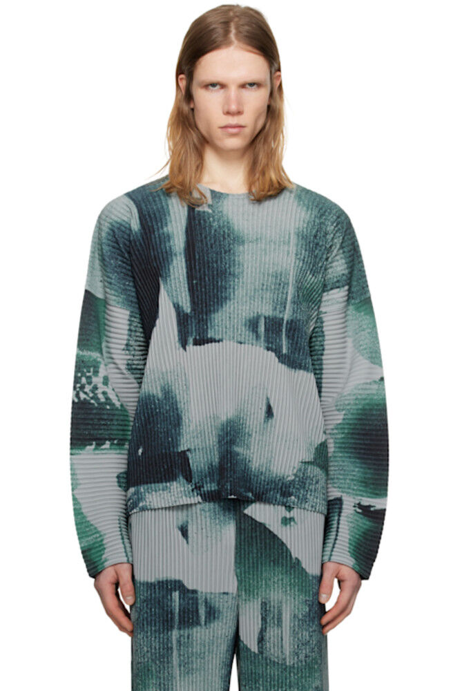 

Футболка серая Wind Walk HOMME PLISSÉ ISSEY MIYAKE