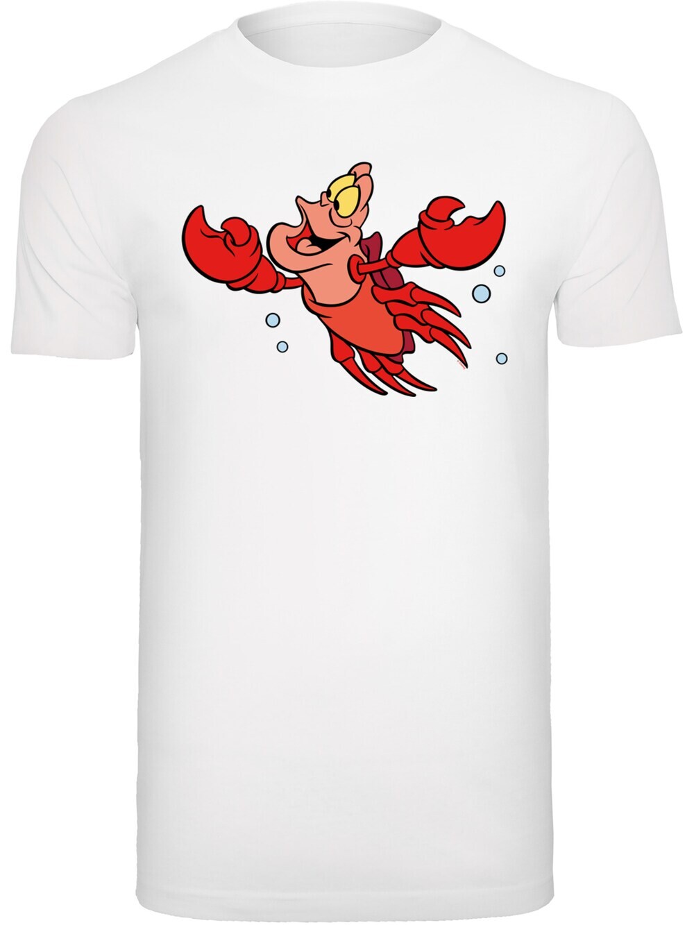 

Футболка F4Nt4Stic Disney The Little Mermaid Sebastian Bubbles, белый