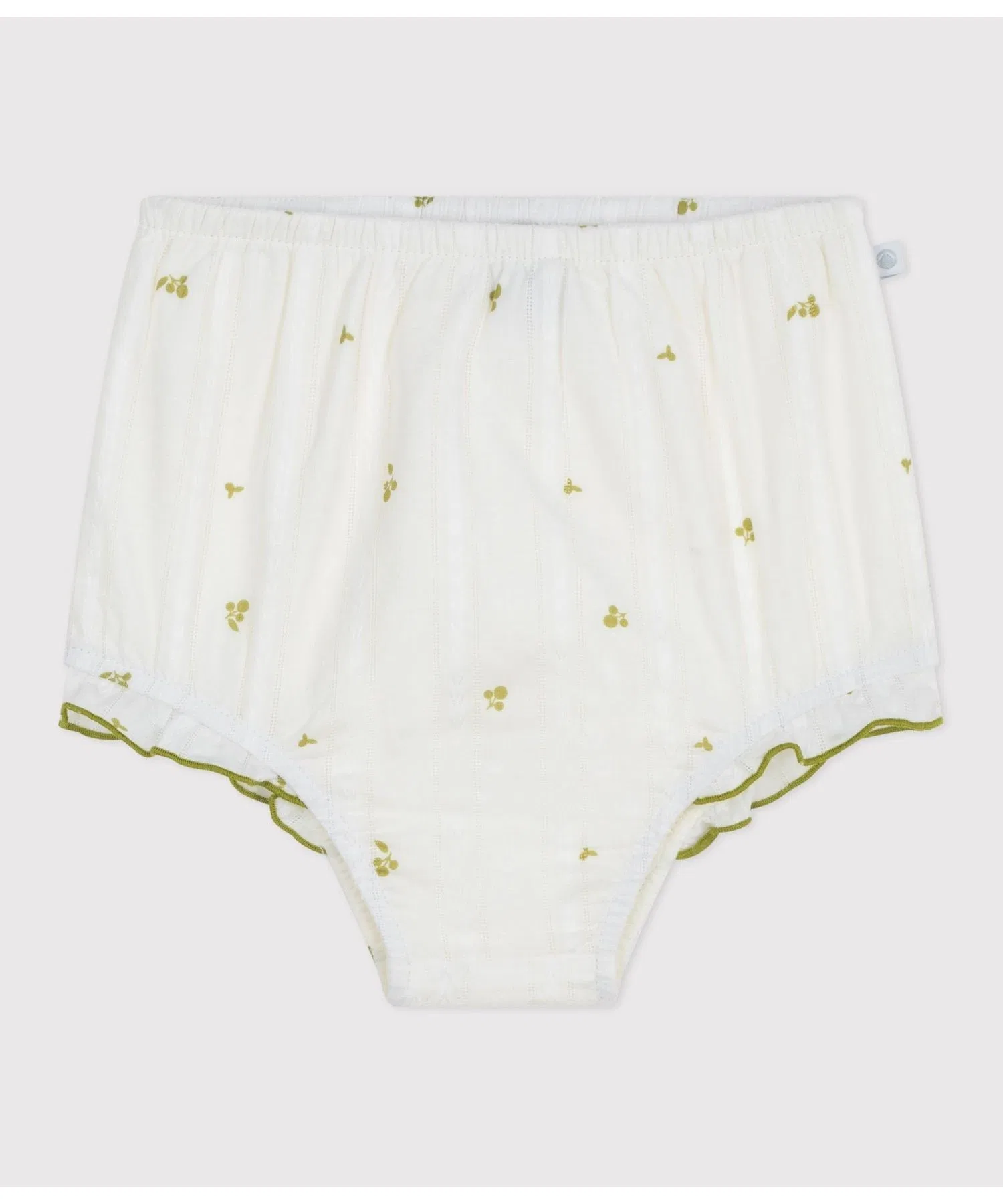 Детские трусики-шорты PETIT BATEAU с цветочным принтом