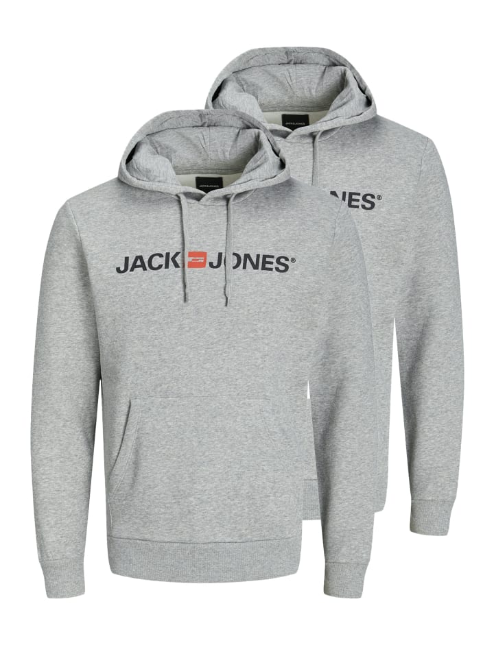 

Толстовка Jack & Jones, цвет light grey melange