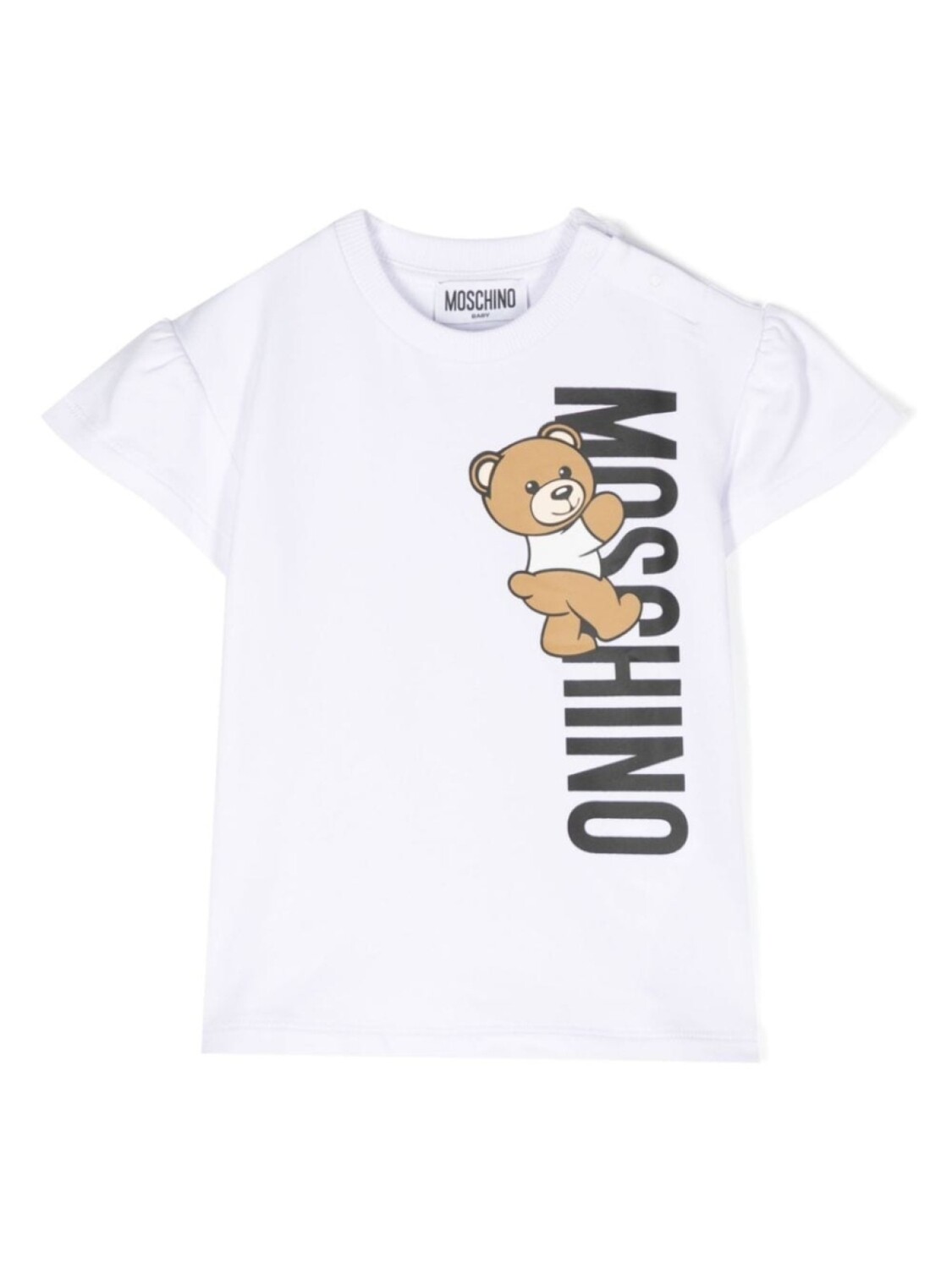 

Moschino Kids платье Teddy Bear, белый