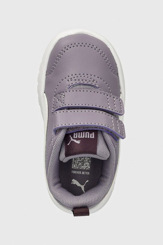 Детские кроссовки Courtflex V3 V Puma, фиолетовый — фото 4