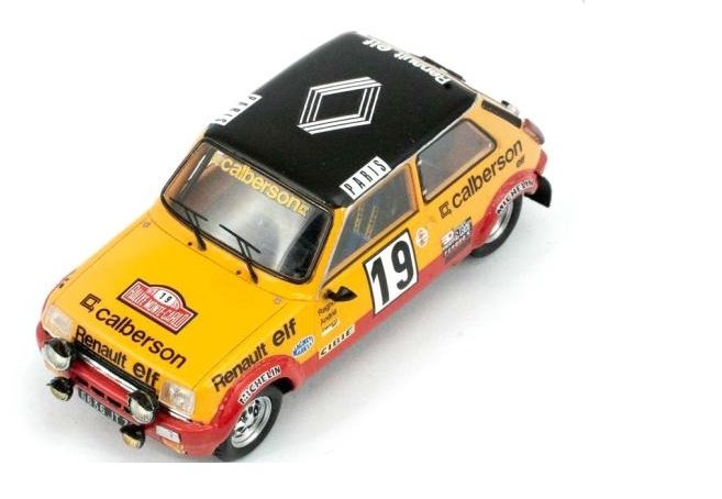 

Модель Spark Renault 5 Alpine Gr2 No.19 2Nd Rally Mo 1:43 S6030