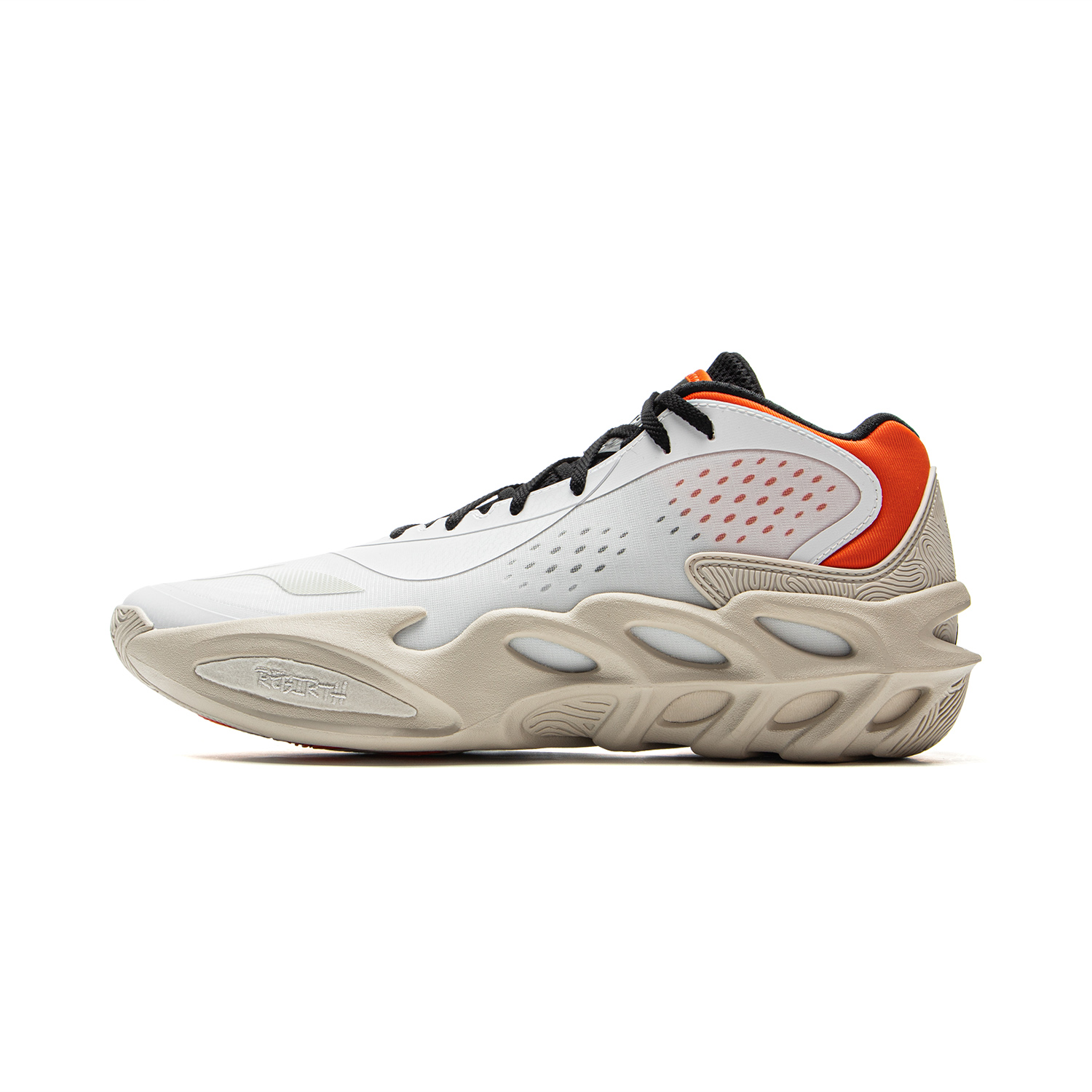 

LINING Баскетбольные кроссовки XinSheng Cushioning Rebound Mid Top мужские серо-белые