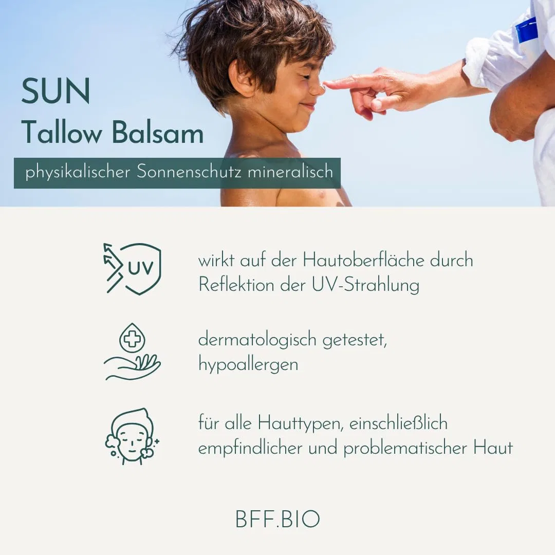 Натуральный солнцезащитный бальзам SUN Tallow Balm SPF25 с оксидом цинка, 60 мл Beyond Functional Food — фото 3