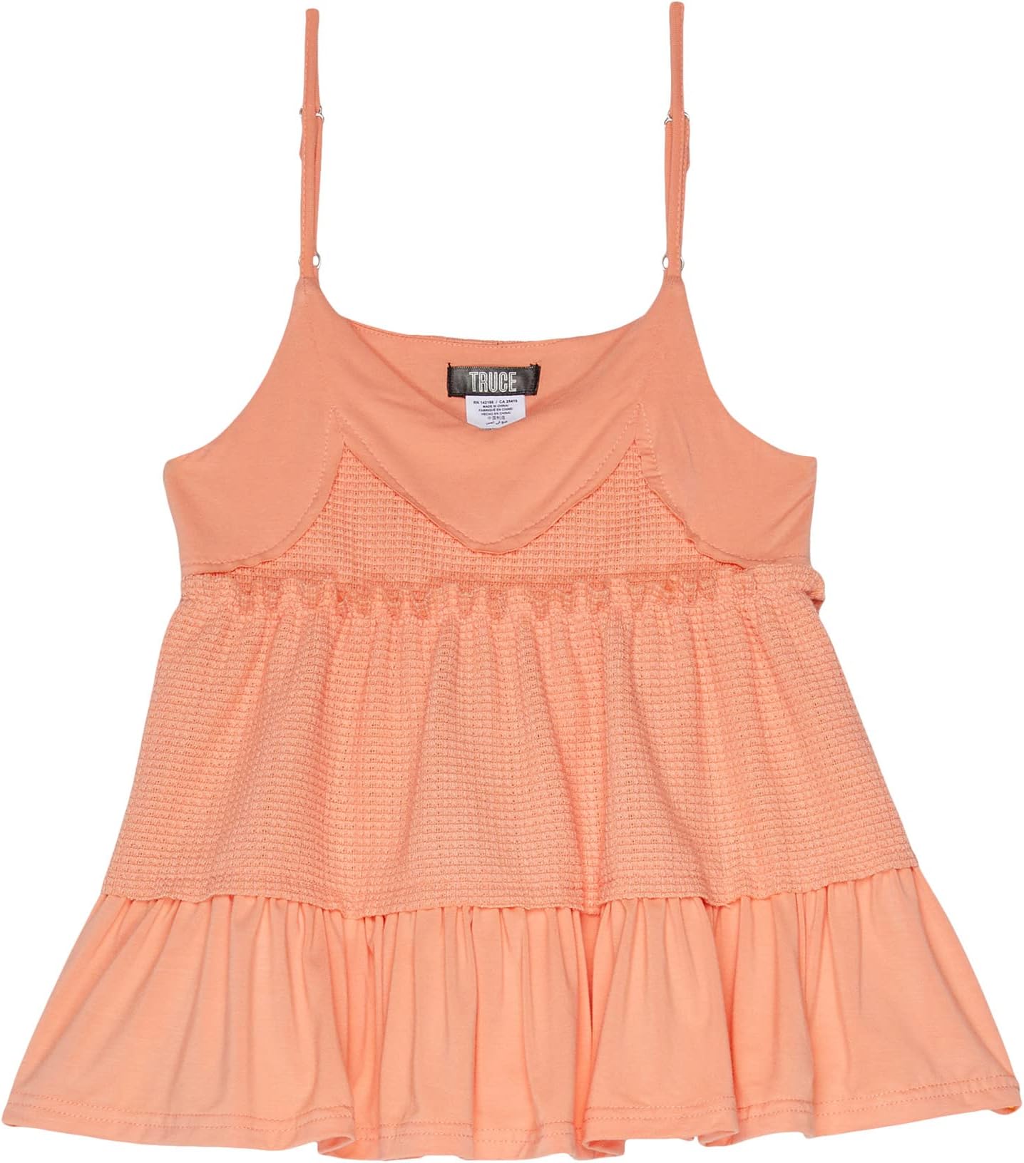 

Топ TRUCE Loose Knit Tier Top, цвет Peach