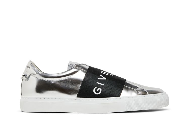 

Кроссовки Givenchy Urban Street Metallic Silver, серебряный