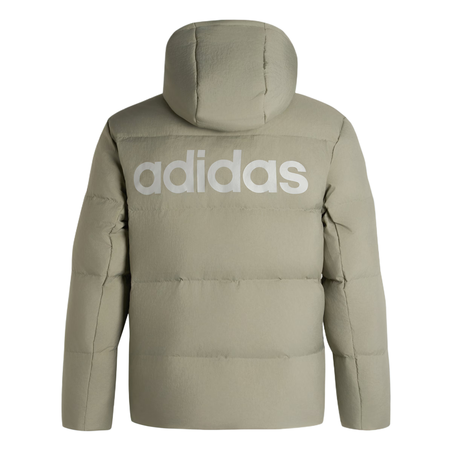 Пуховики и куртки мужские Adidas, серо-зеленый — фото 3