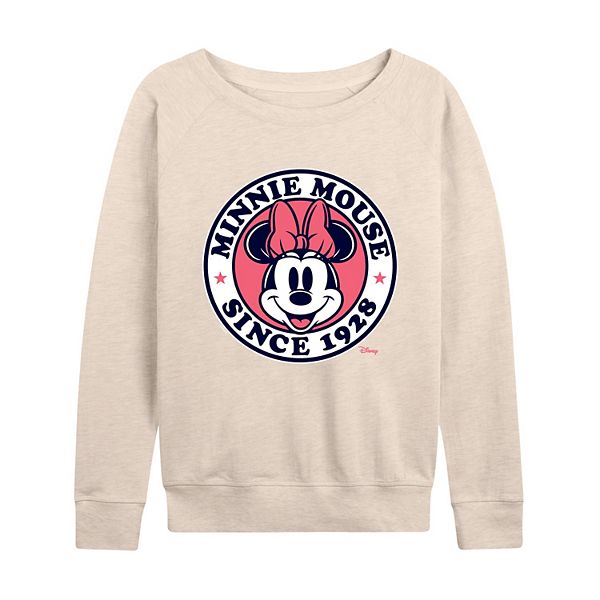 

Футболка с длинным рукавом Minnie Mouse Since 1928 French Terry plus size Disney, Beige