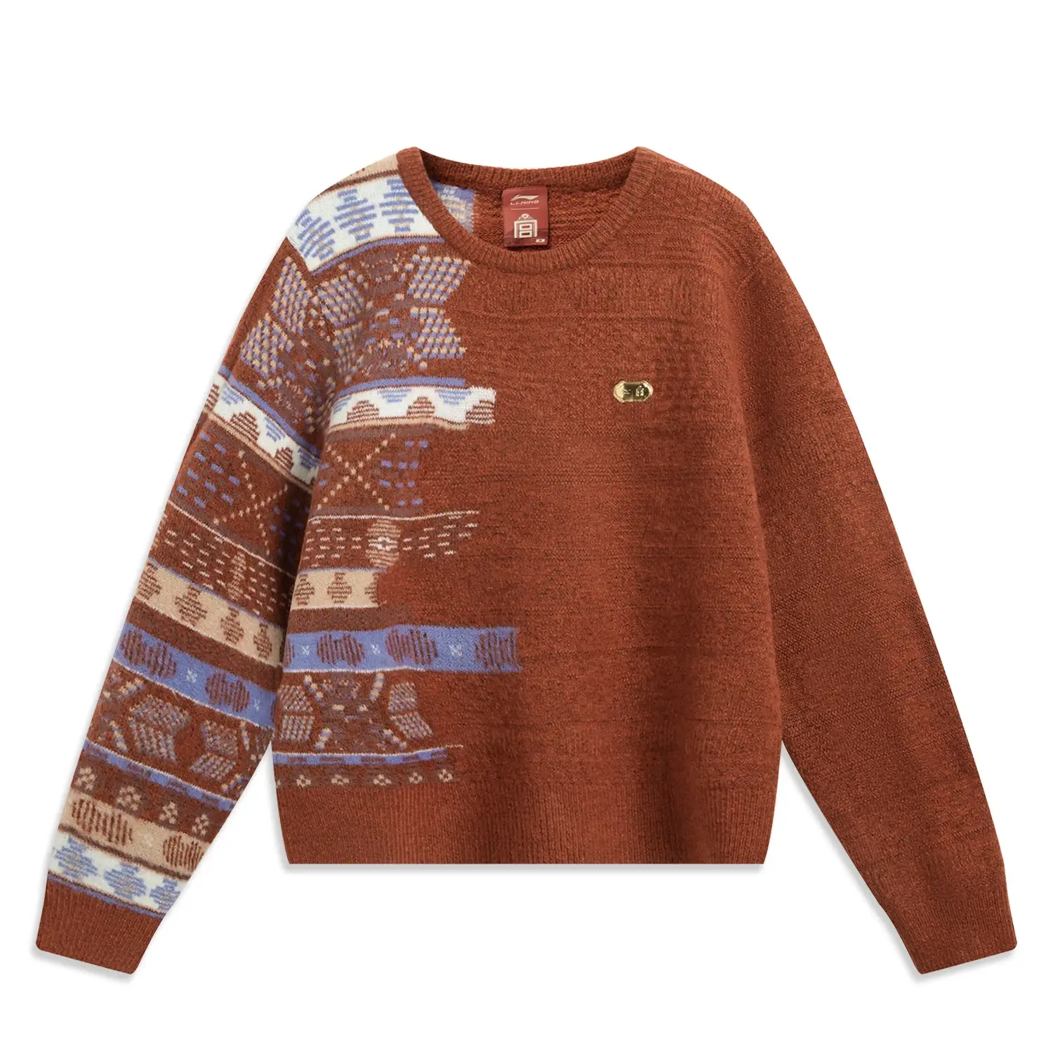 

Топ Chinese Culture Series Knitwear Women's LINING, темно-оранжевый