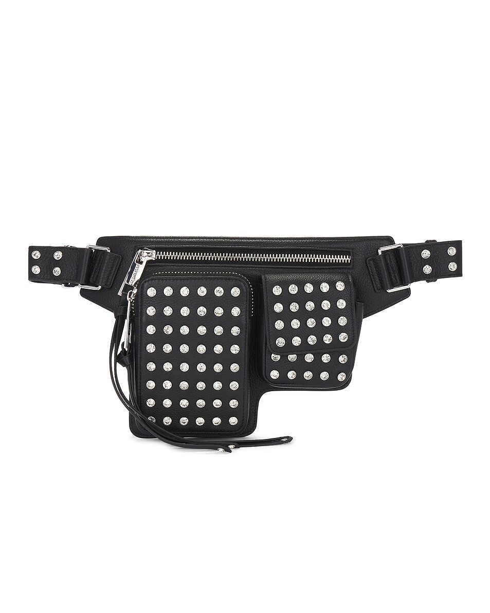

Поясная сумка Liana Retrofete, цвет Black & Silver
