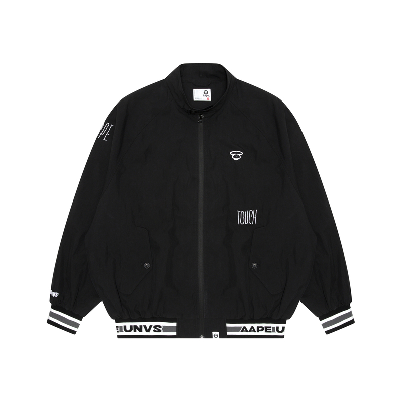

Aape Курка-бомбер с аппликацией логотипа A Bathing APE®, Black BKX