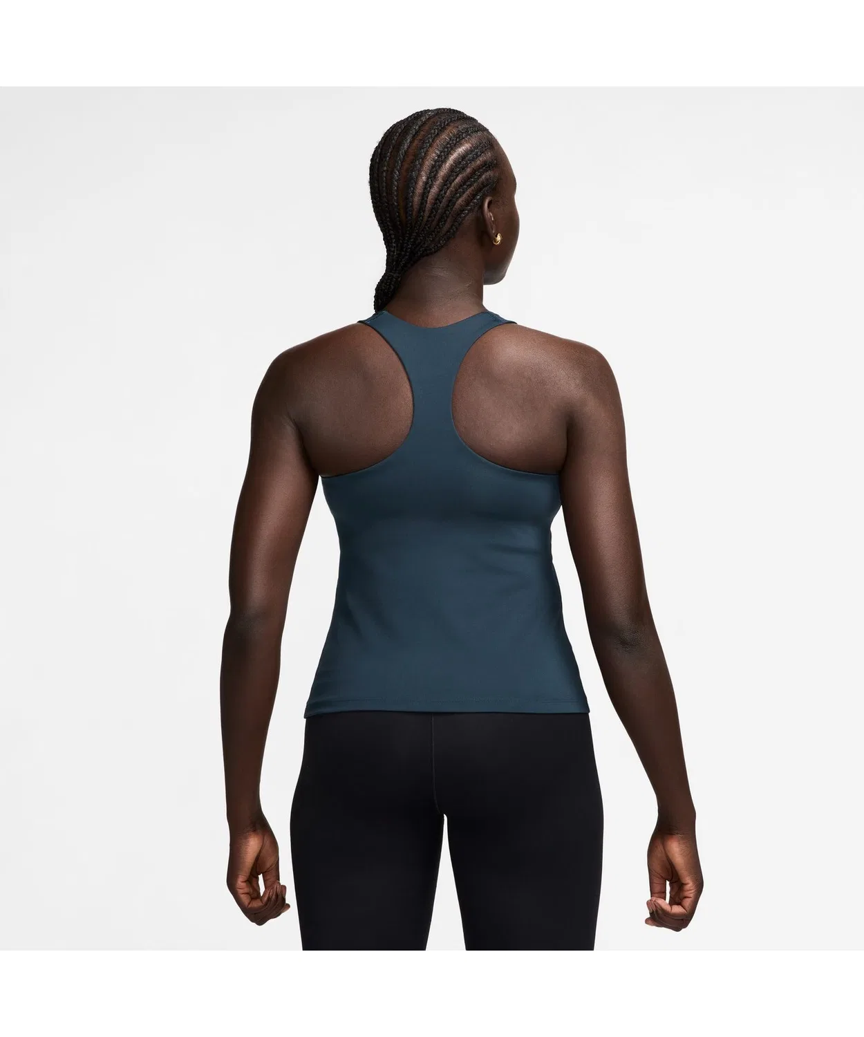 Топ Nike DF Swish Tank Bra тёмно-синий — фото 2