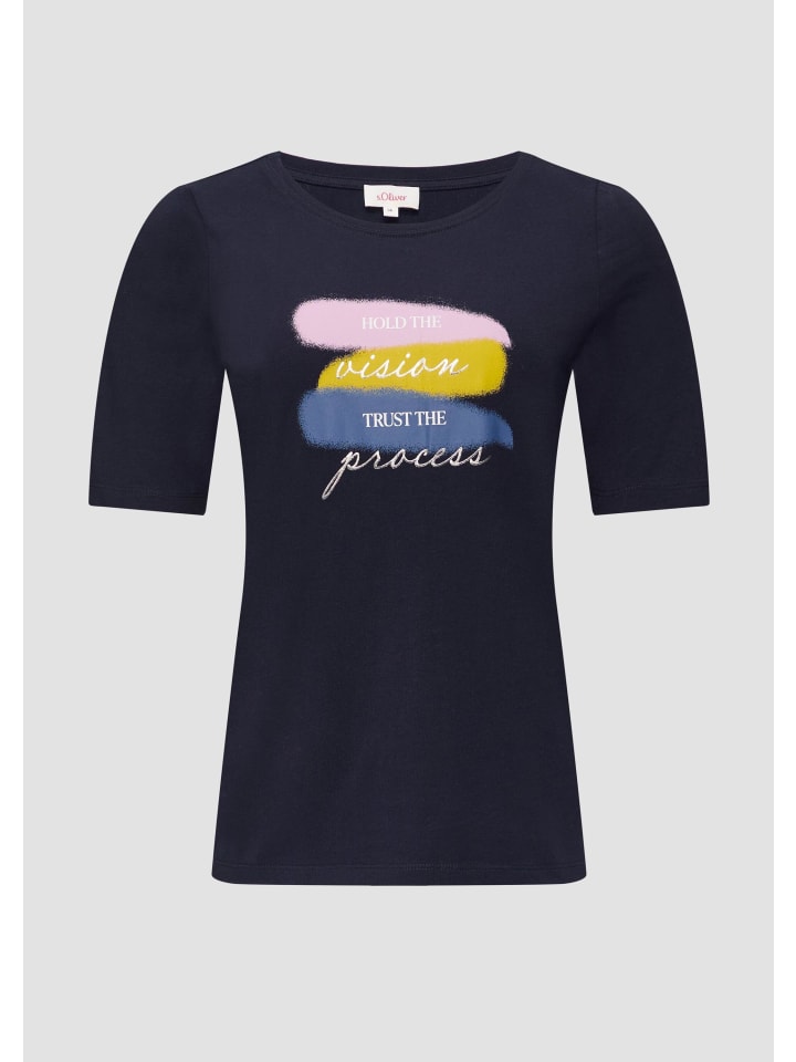 

Футболка цвета 59E0_navy s.Oliver, Синий, Футболка цвета 59E0_navy s.Oliver