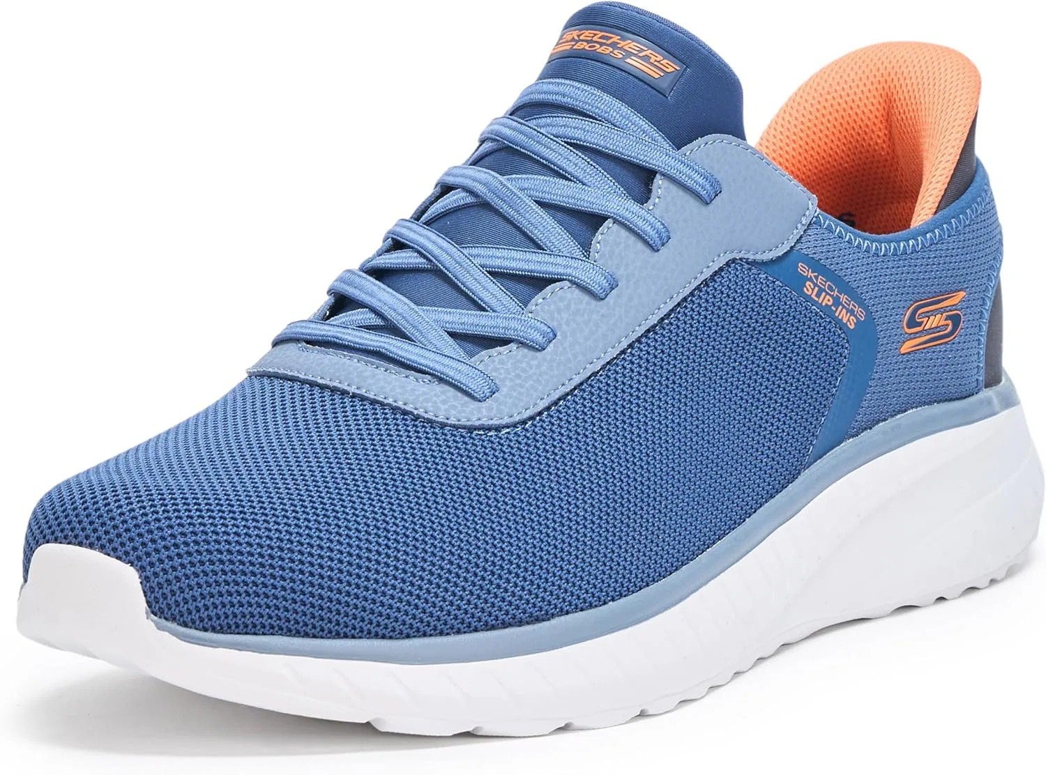 Мужские кроссовки Skechers Hands Free Slip-ins Squad Chaos - Balanced Edge, Navy Blue Multicoloured