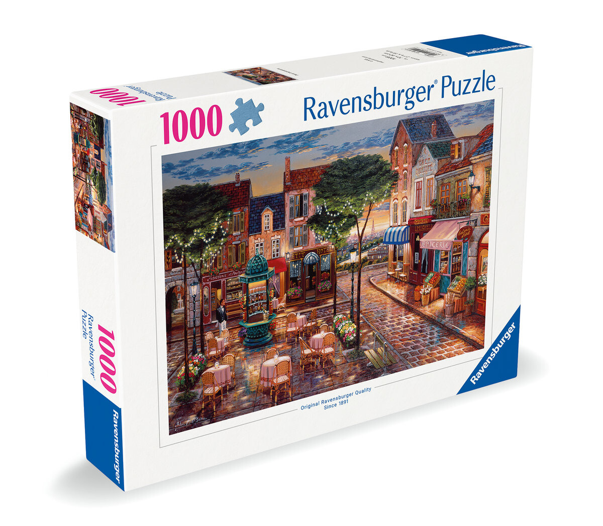 

2D пазл 1000 деталей: Нарисованный Париж Ravensburger