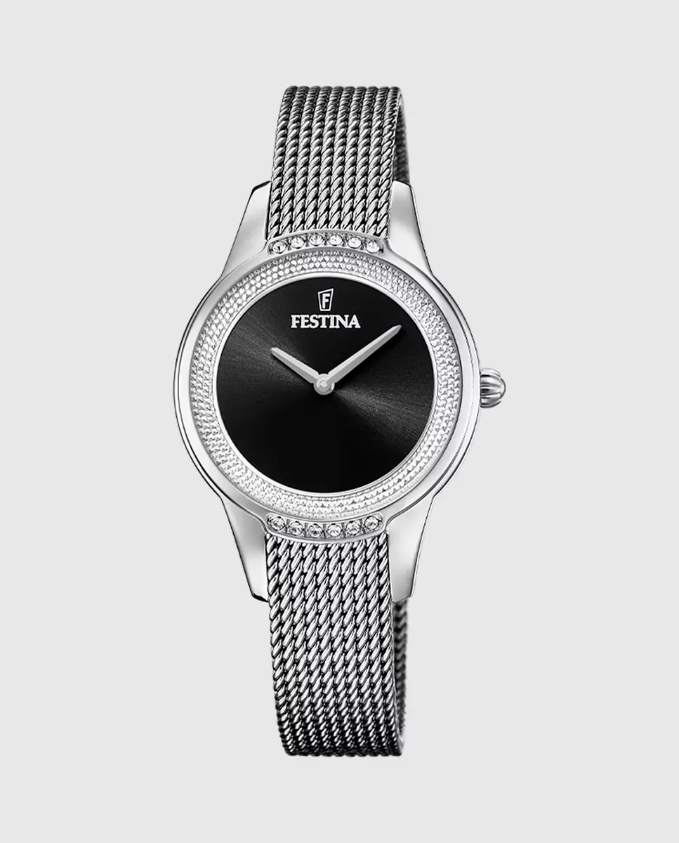

F20494/3 Женские часы Mademoiselle из серебристой стали Festina, серебряный