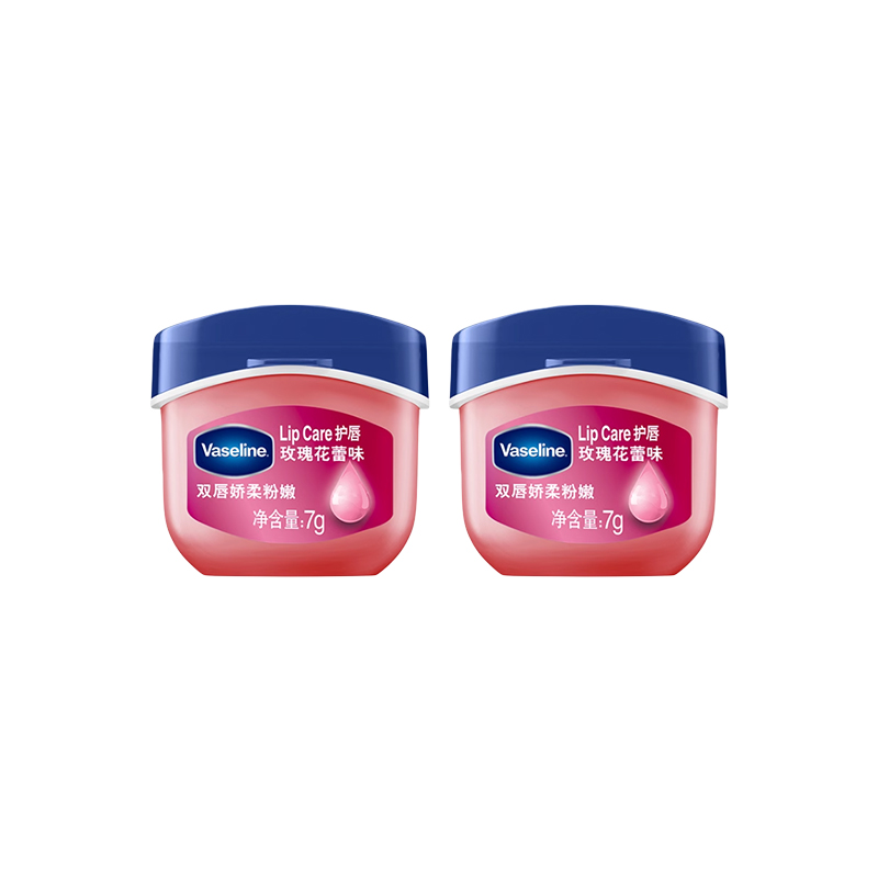 классический восстанавливающий бальзам для губ cp combination увлажняющий, питающий, восстанавливающий, уменьшающий морщины Vaseline, three-piece set: sweet белый peach 7g+romantic first cherry 7g+lip brush — фото 4