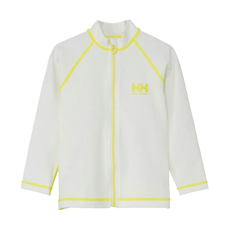 Детский рашгард на молнии от Helly Hansen, Off-White (Ow) — фото 4