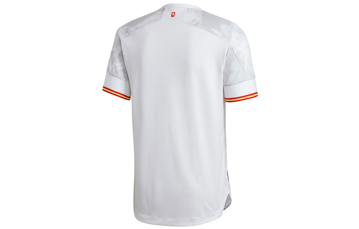 Джерси adidas Fef A Jsy Spanish national team Away AU Player Edition Sports Short Sleeve Soccer/Football Jersey White — фото 2