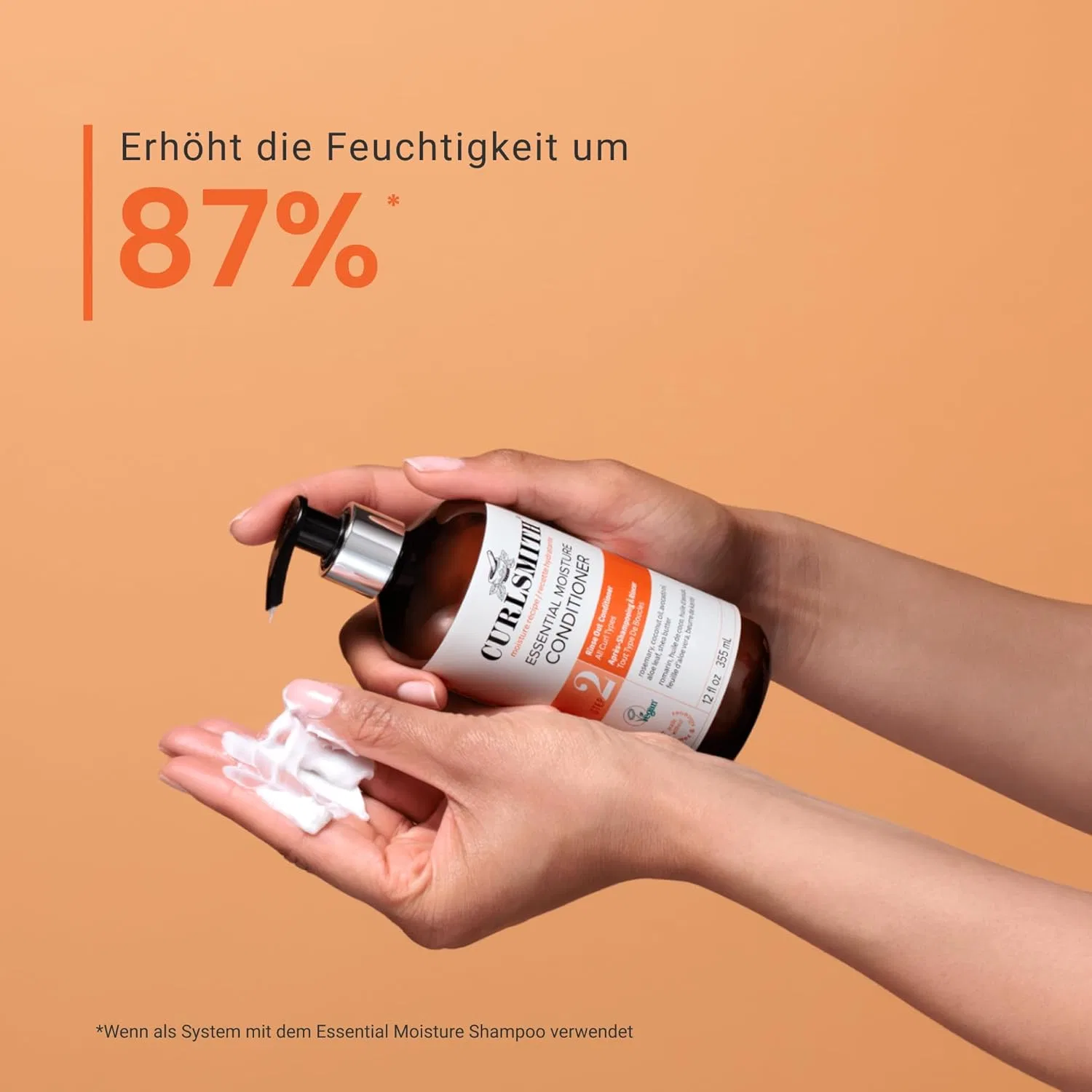 Увлажняющий кондиционер Curlsmith Essential Moisture для кудрявых волос, 89 мл Curlsmith — фото 4