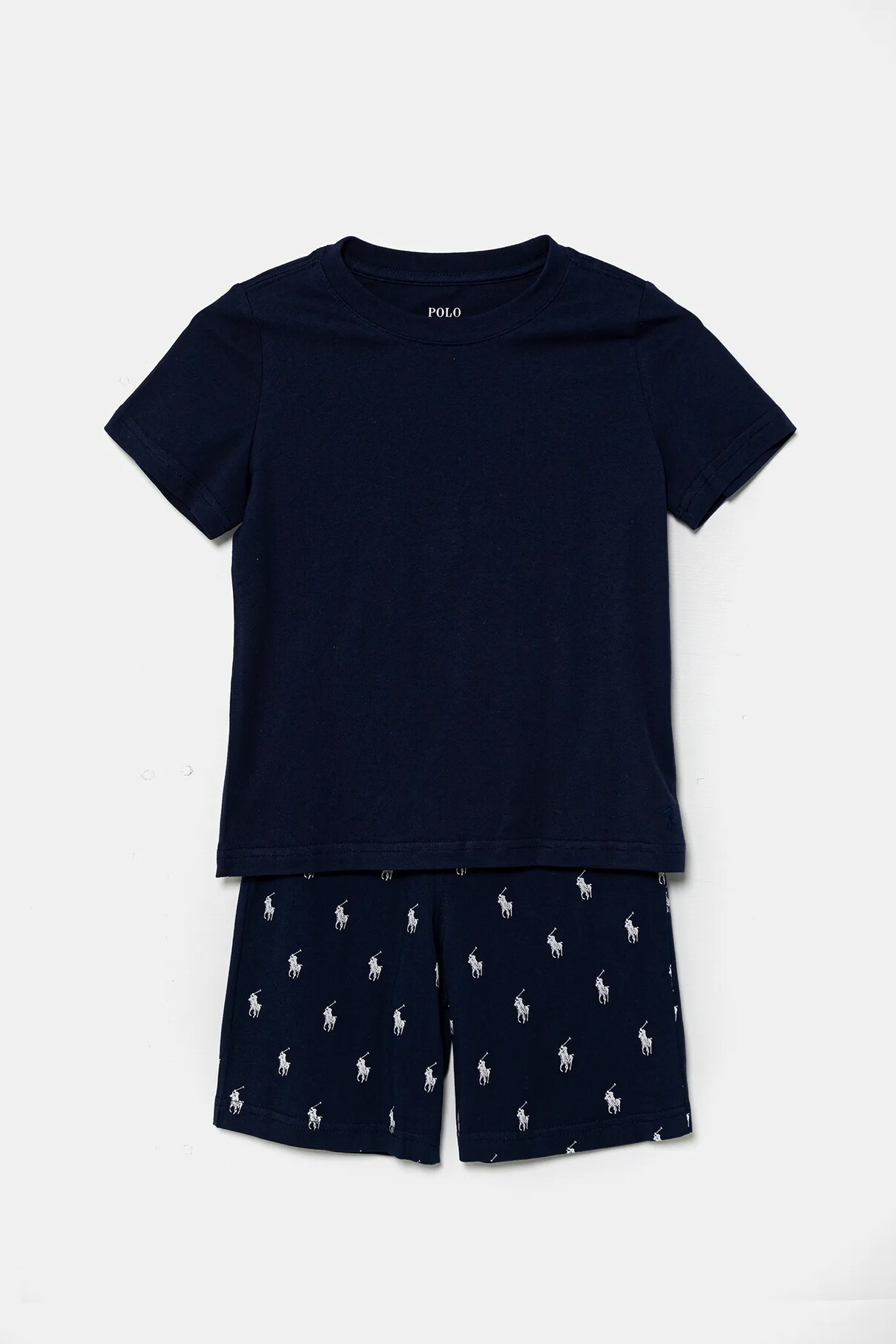 

Пижамы из хлопка для детей Polo Ralph Lauren, темно-синий