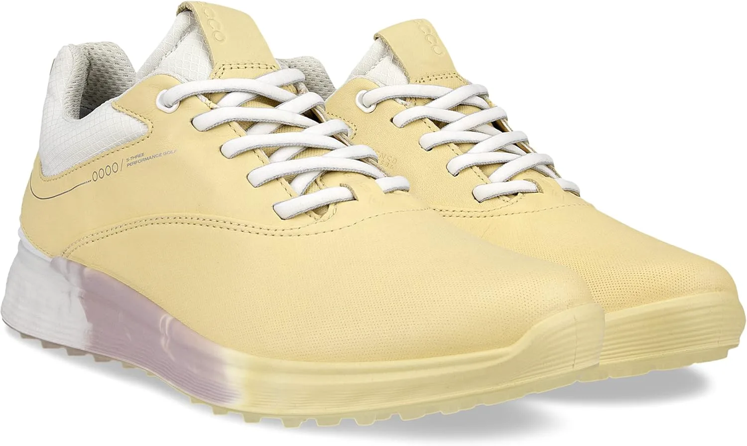 Мужские гольф-кроссовки ECCO S-Three с Gore-Tex, белый/ярко-белый — фото 4