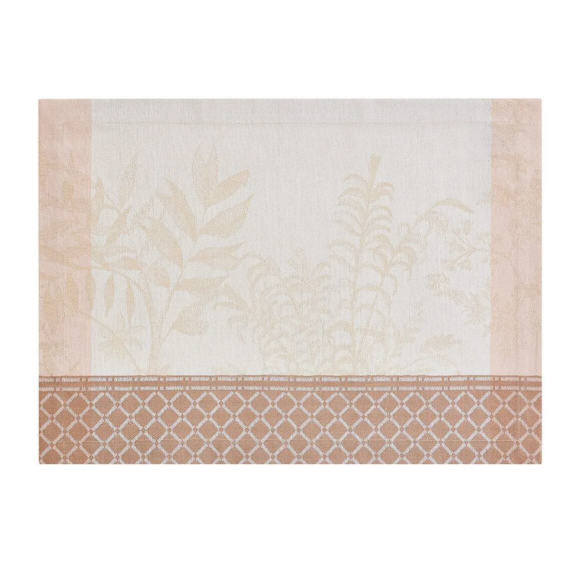 

Хлопковая подставка для столовых приборов Jardin D'Eden Le Jacquard Français, светло-розовый