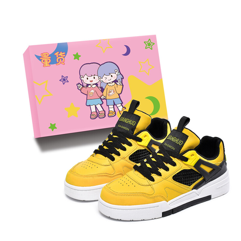 

Кроссовки Quantity LIANGHUO Skateboarding Shoes Unisex Low-top, белый/красный