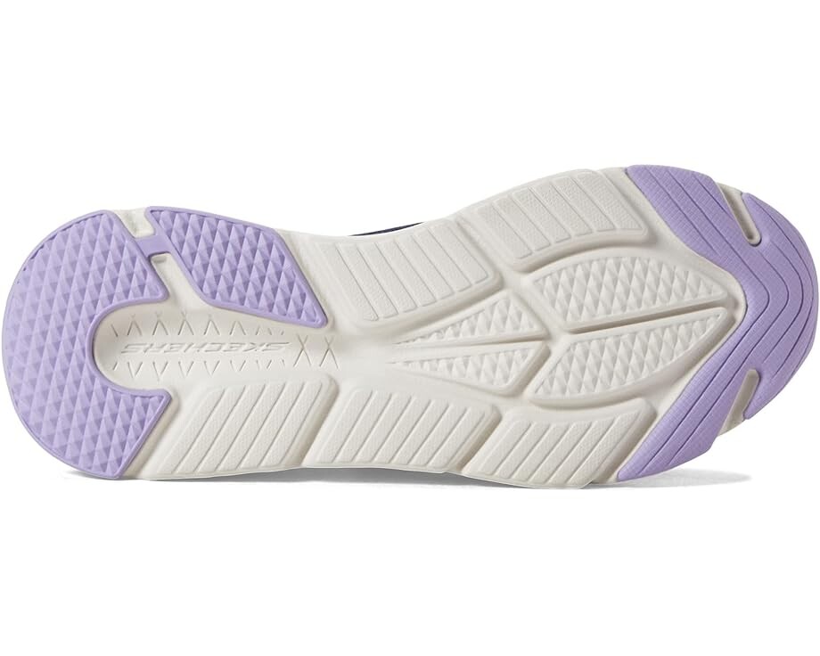 Кроссовки SKECHERS Max Cushioning Elite Smooth Transition Hands Free Slip-Ins, цвет Navy/Lavender — фото 3