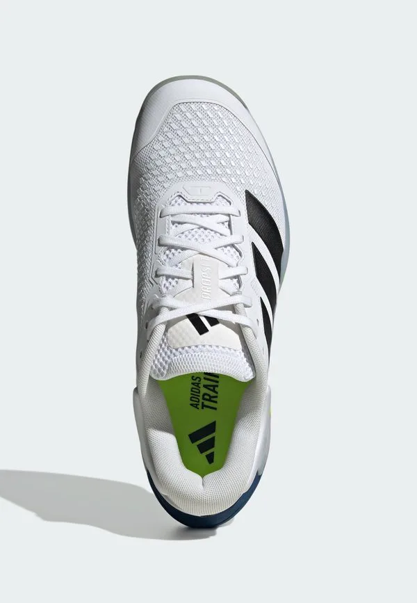 Кроссовки для силовых тренировок dropset 4 Adidas Performance, Cloud White Core Black Dusky Petrol — фото 2