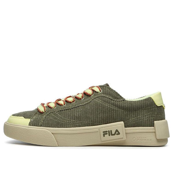 

Кроссовки pop skate shoes 'olive green white' Fila Fusion, зеленый