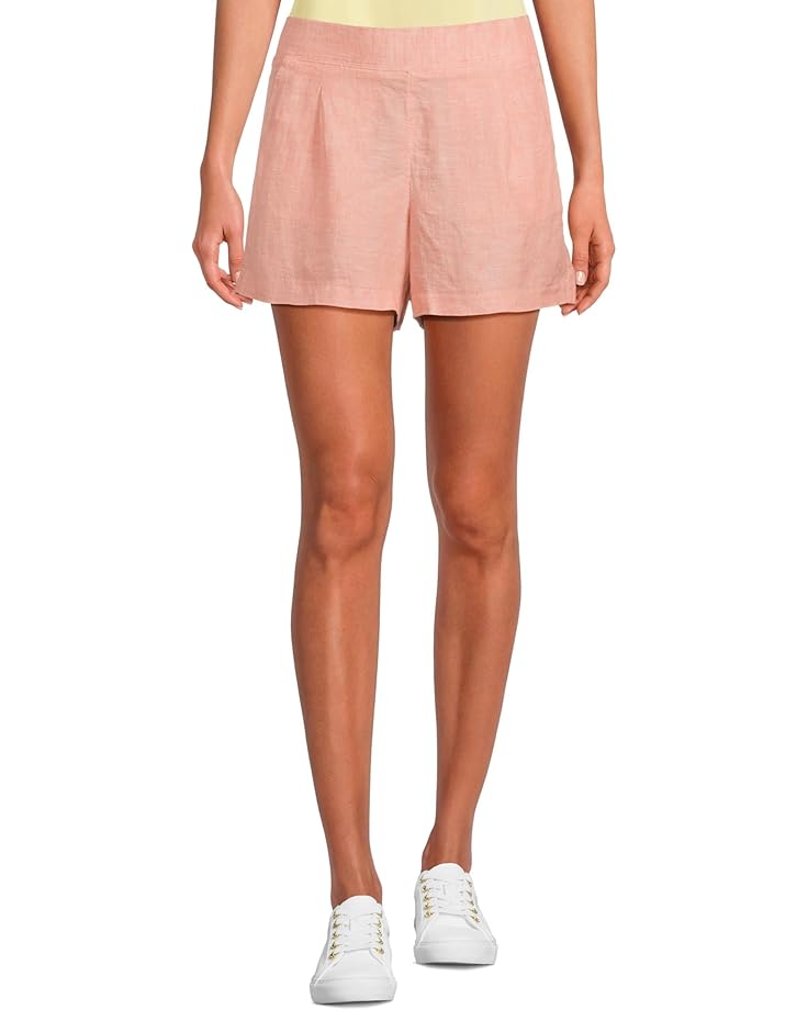 

Шорты Lilly Pulitzer Captina Linen Shorts, цвет Papaya X Resort White