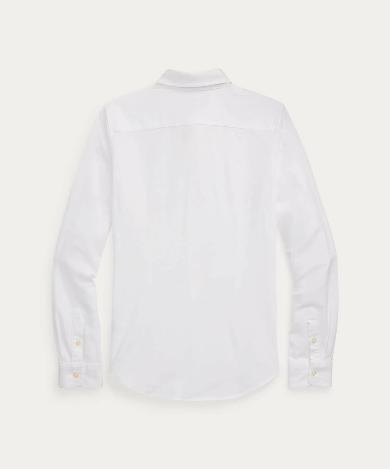 (Девочки 7-16 лет) Хлопковая рубашка Оксфорд Polo Ralph Lauren, 100 White — фото 3