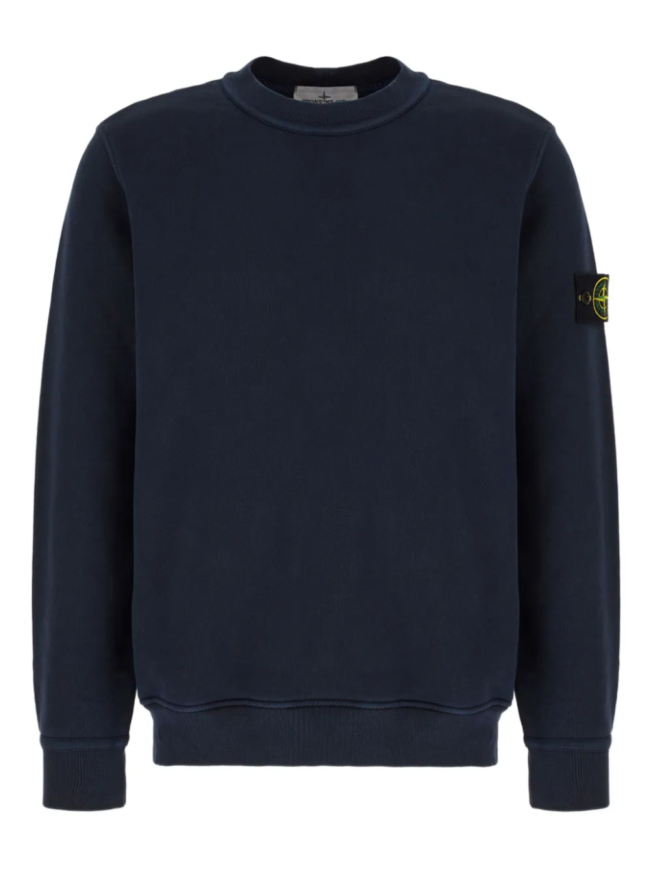 

Толстовка с круглым вырезом и логотипом Stone Island Compass, синий